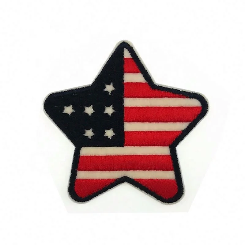 Small Moq Embroidery Patch Dog With Your Logo