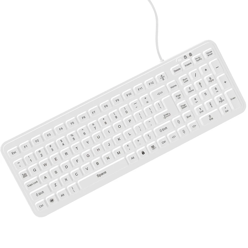 Горячая Распродажа iP68, новая моющаяся медицинская клавиатура для больницы