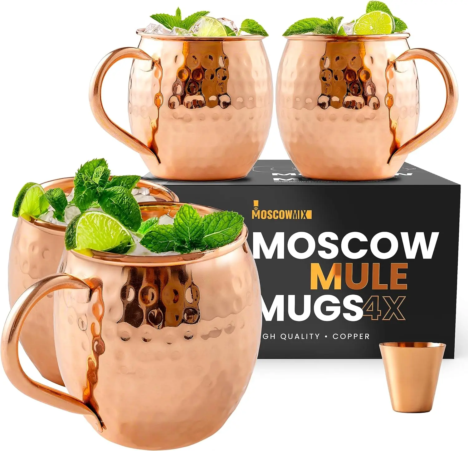 Copper Cups Cocktail Mule Mugs Drinking Cup Copper Mug Moscow Coffee CupRose Gold Moscow Mule Mugs