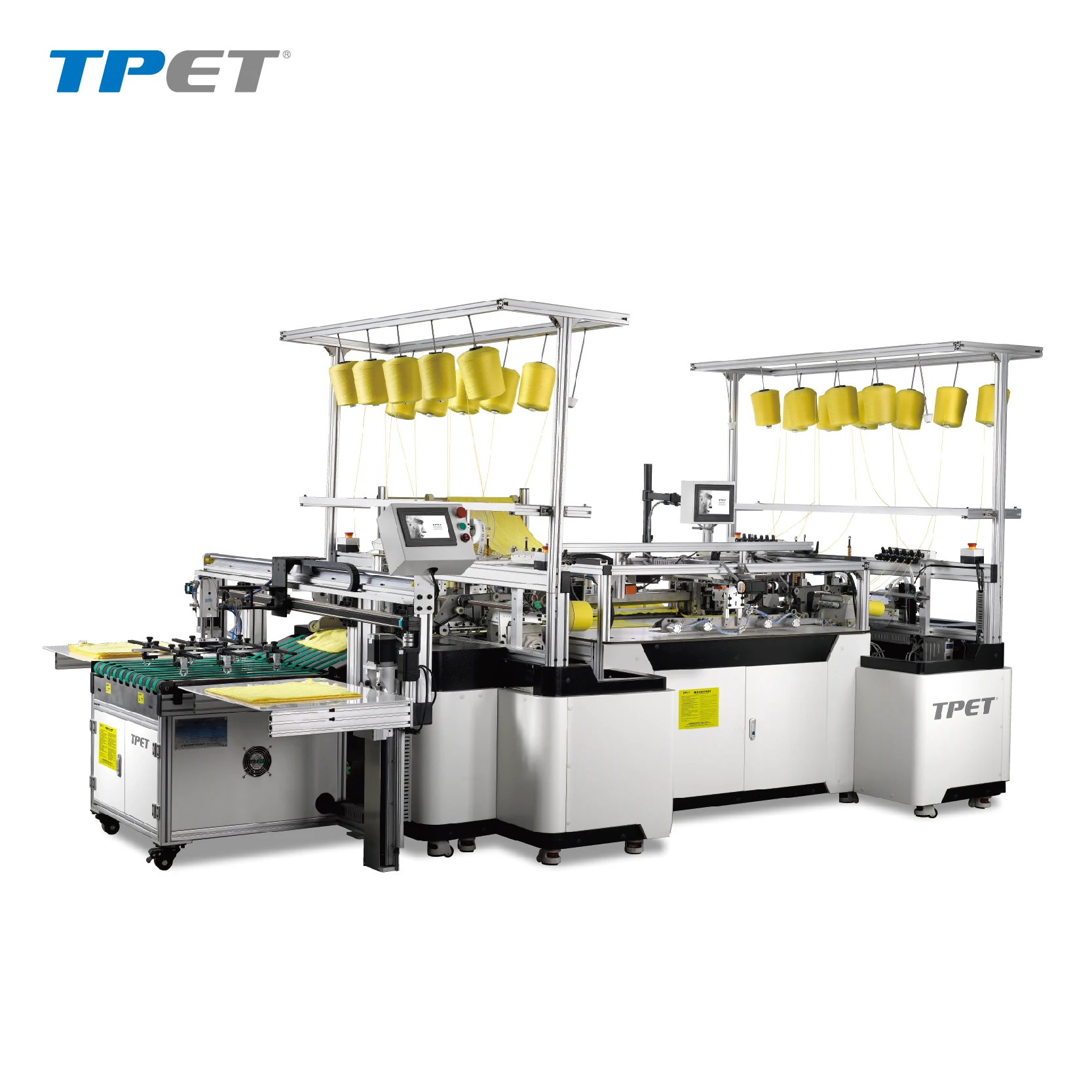 ET-5810 Easy operation automatic microfiber towel sewing machine