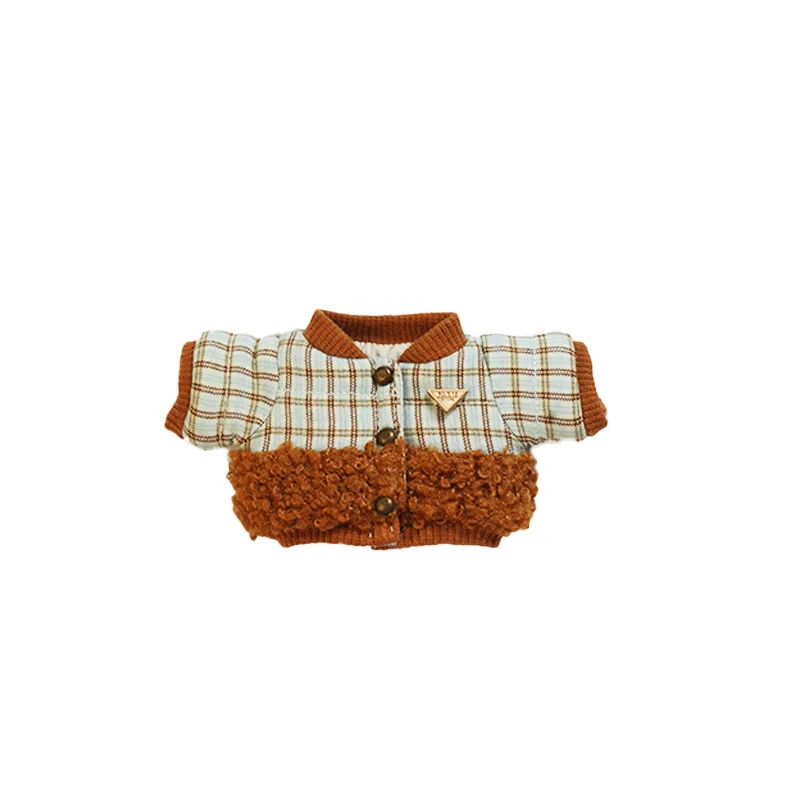 New Small Plush Bear Doll Costume Clothing Stuffed Animal Outfit Overcoat Coat Cute Clothes for Plush Toys