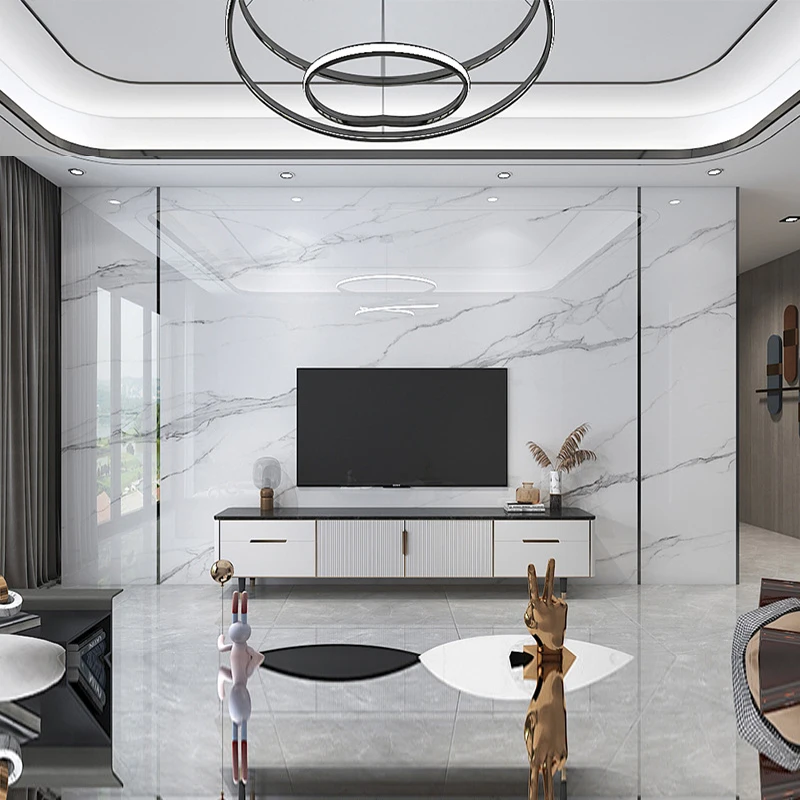 Factory wholesale price 3d Printing High Glossy Uv Wall Panel Pvc Marble Grain Sheet And Waterproof Uv Board For Sale