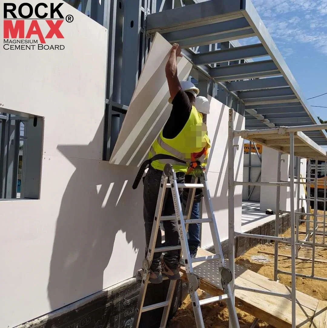 Fire rated A grey  fiberglass mgo board with high strength