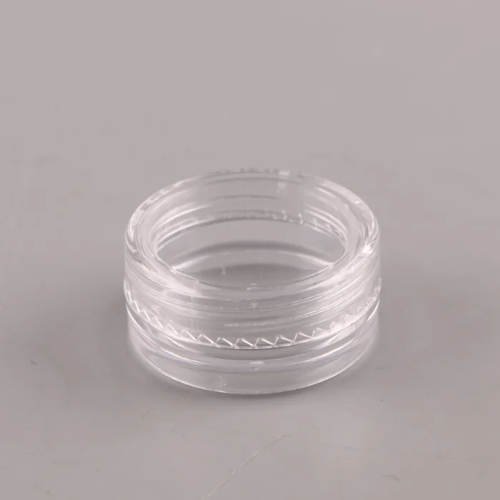 Hot sale round 3 gram, 5 g, 7 G, 10 ml PS empty cream jars