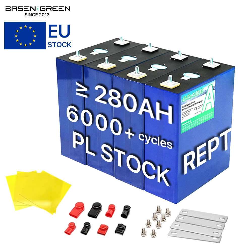 BASENGREEN Rept 3 2 Lifpo4 В 280Ah Lifepo4 батарея класса литий-ионные Lfp призматические элементы украинская
