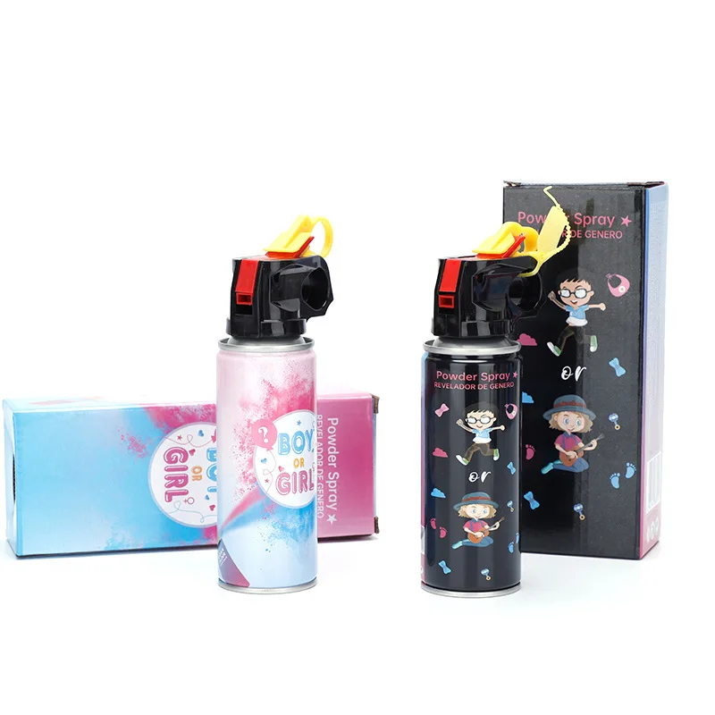 Gender Reveal Spray Boy or Girl Color powder blaste Gender Reveal Blue powder spray bottle