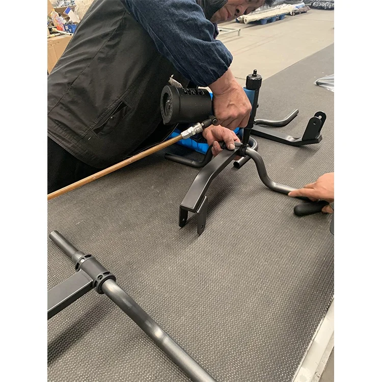 New type top sale adjustable dumbbell exercise super bench press gym equipment