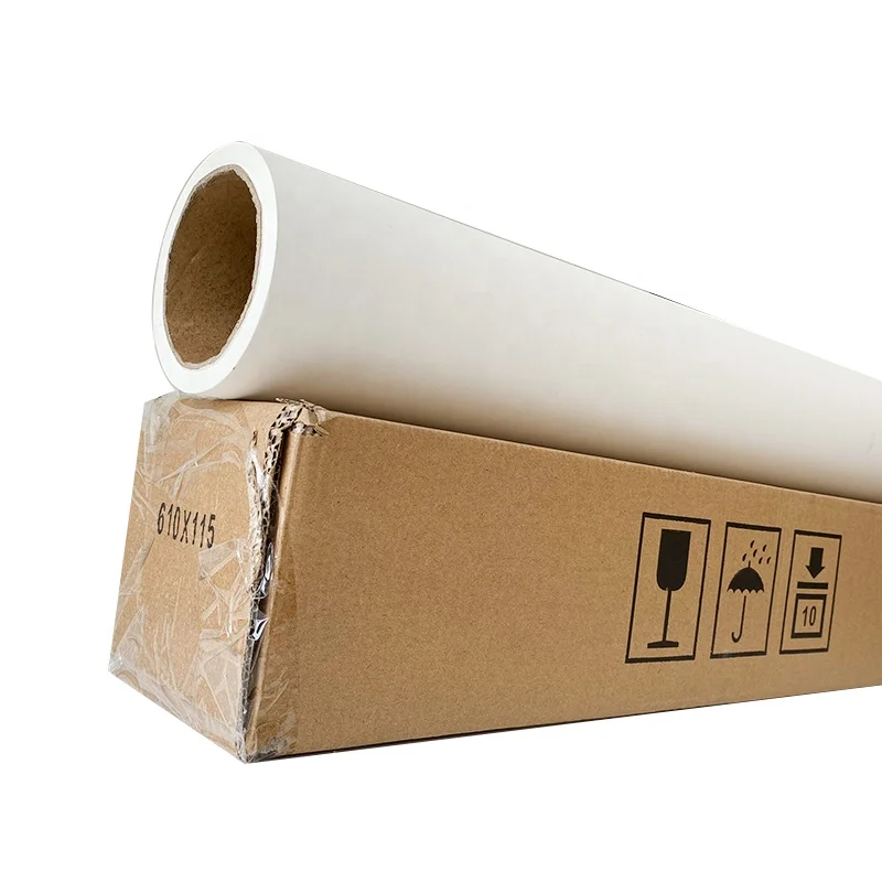 Paper Sublimation 40gsm 50gsm 70gsm 100gsm China Dye sublimation paper jumbo roll for heat transfer printing