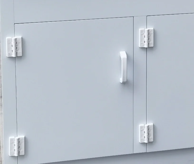 Polypropylene PP fume hood anti acid resistant fume hood cupboard chemical cabinet laboratory furniture