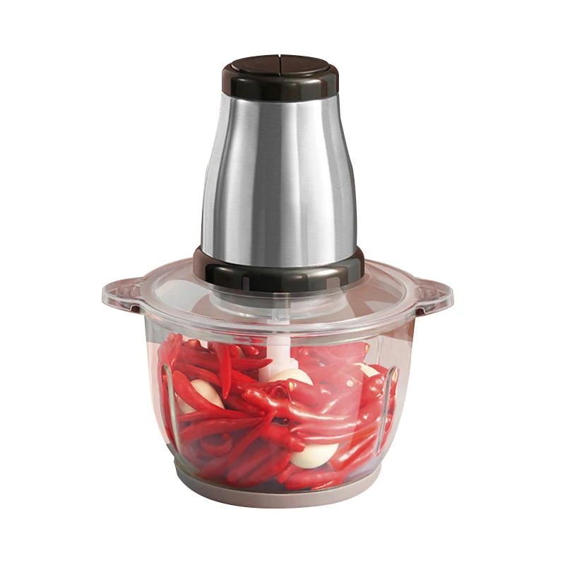 Household Automatic 2L Frozen Meat Easy Chopper Meat Grinder Knife Meat Grinder Machine