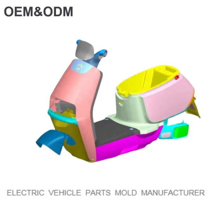 Tailg Design and Production Supplier of scooter Two-wheeled electric vehicle Covering Parts Specializing in Vehicle Mould