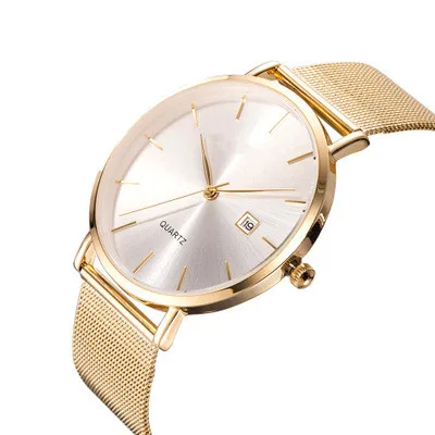 Minimalist Mens Women Couple Watches Classic Simple OEM Custom Logo Wristwatch Timepiece Quartz Drop shipping Wristwatches