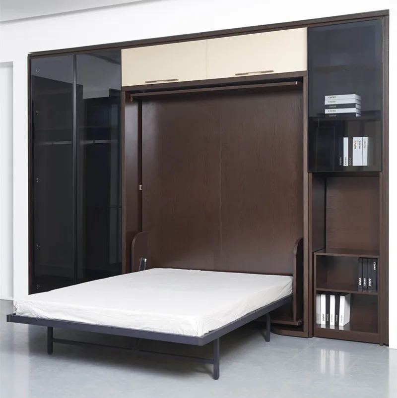 
Kuka Murphy Bed Hardware multifunctional revolving bed turning bed-size 1.5 meter 