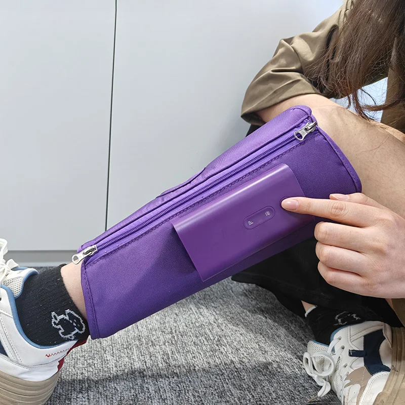 New Upgrade Product Foot Deep Muscle Relaxation Electric Air Pressure Calf Leg Massager Machine with Zipper
