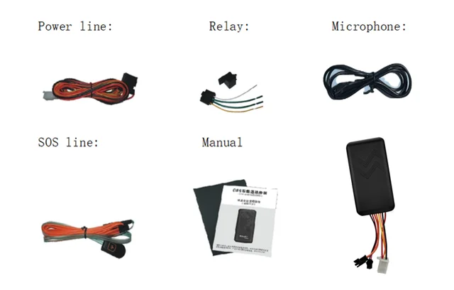 TK100 GT06 GPS Tracking Device for Car and Truck with Cutting off Petrol remotely