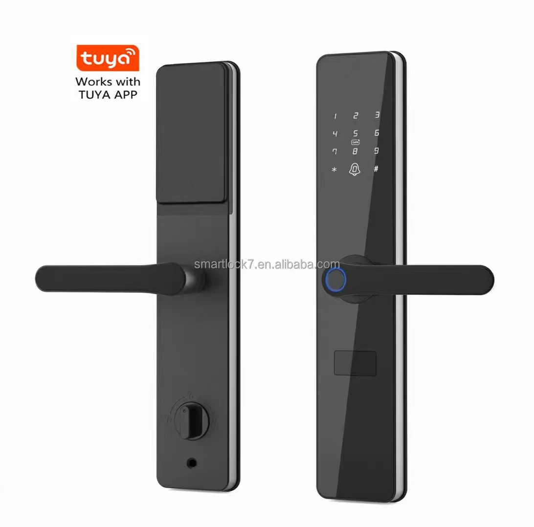 High Security Stainless Steel Intelligent Fingerprint Lock Body, Standard 6068 6052 Mortise for smart Door Lock