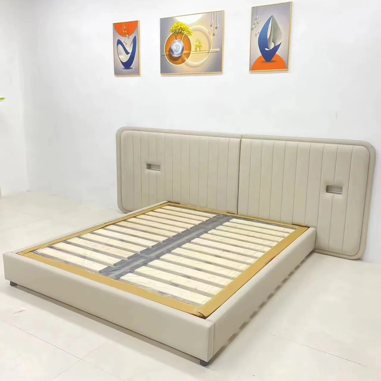 Custom Made Luxury Wooden TV Cabinet With Storage Standard Hotel Bedroom Living Room Furniture