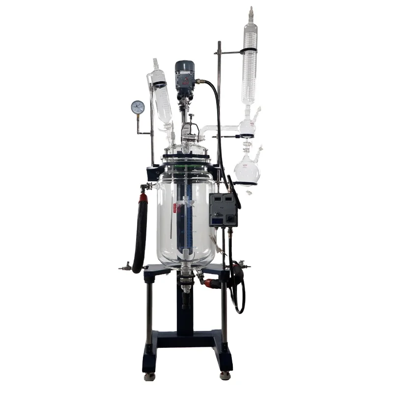 100L Chemical Mixing Jacketed Glass Reactor