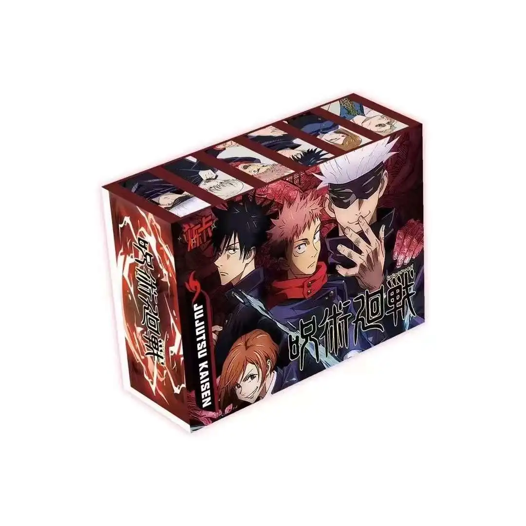 Wholesale Jujutsu Kaisen Collection Cards Anime Character Gojo Satoru Fushiguro Megumi Itadori CCG/TCG Game Playing Card