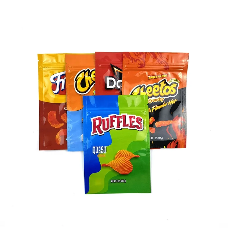 Лидер продаж 15 видов конструкций Doritos замка застежка-молнии майларовая упаковка закуски Cheetos Прохладный ранчо чипы пищевых продуктов