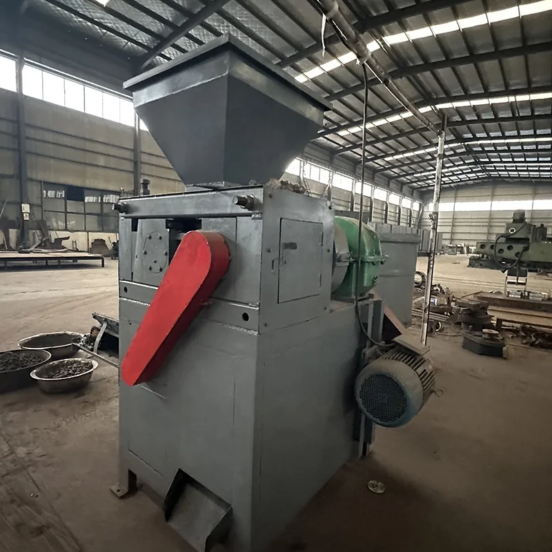 Ceramic powder coal ball press machine small carbon briquette machine fines sponge iron briquette machine