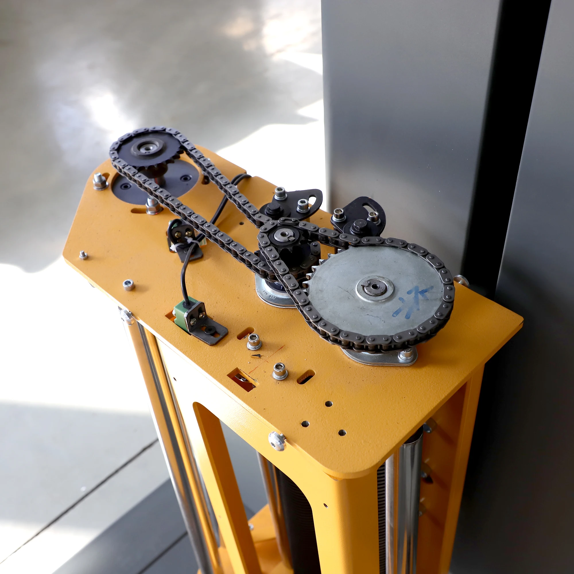 Automatic Skid stretch film wrap/wrapper equipment  pallet wrapping machine pallet packing machine with scale