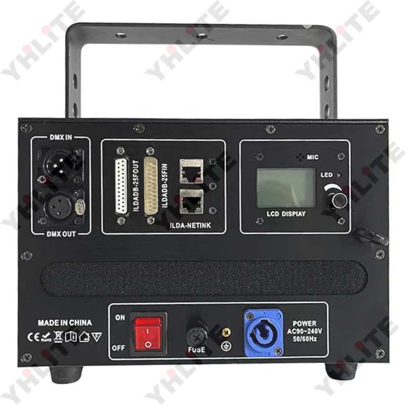 10W laser light 40kbs rgb 10w full color animation laser laser show software FB3 FB4 quick show equipment