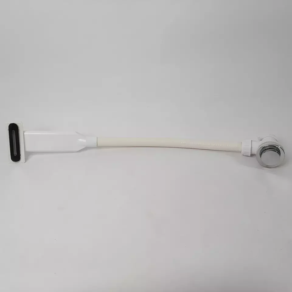 Customized White Whirlpool Components Drainer Bathtub Drain With Pipe