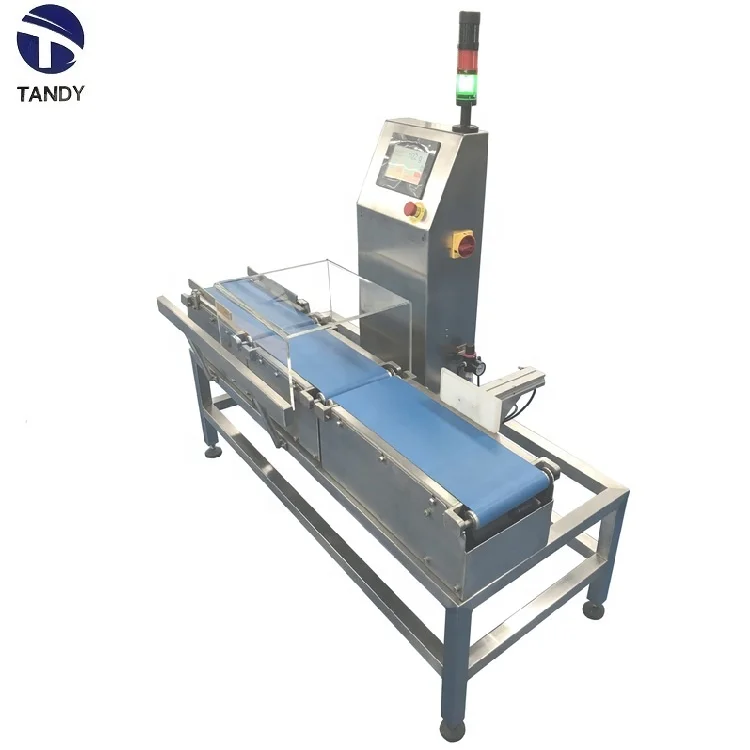 High accuracy online biscuit packages checking weight machine weight sorting checker machine