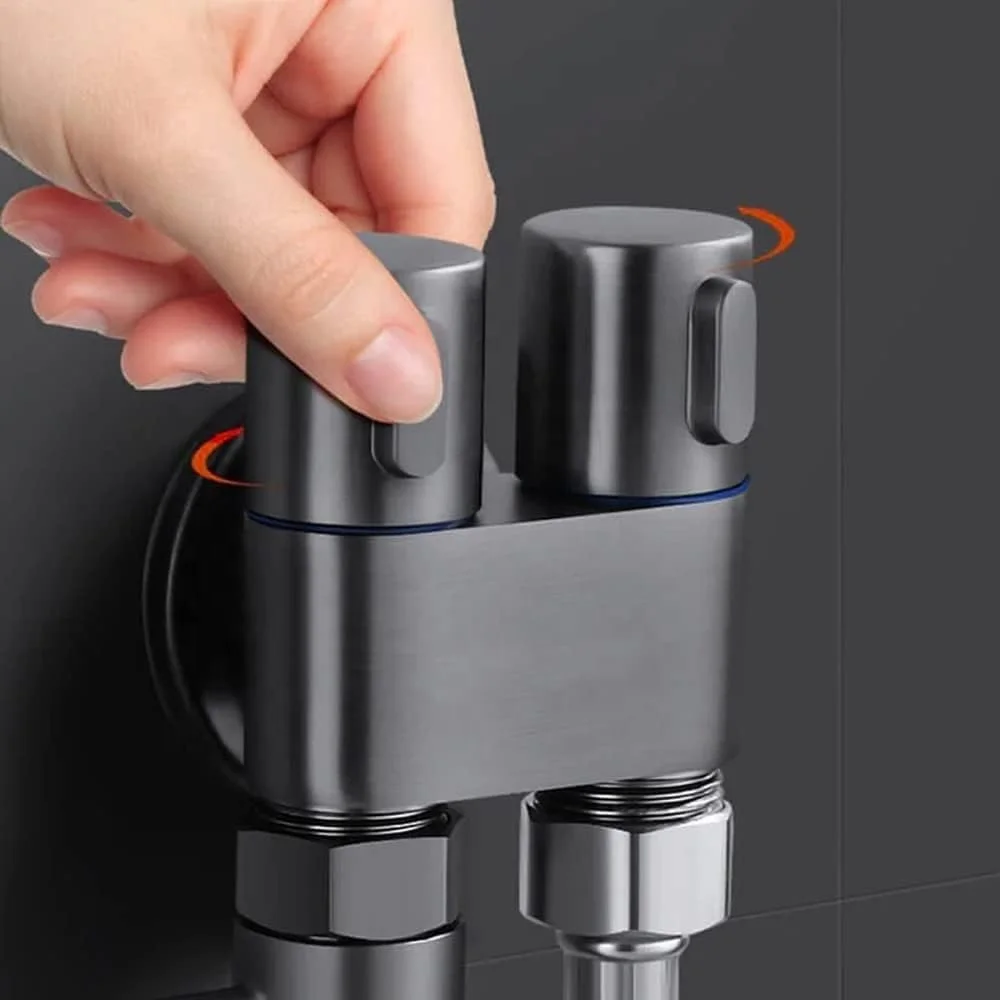 bathroom ABS handheld bidet spray set toilet companion modern sprayer shattaf toilet bidet faucet with telphone pipe