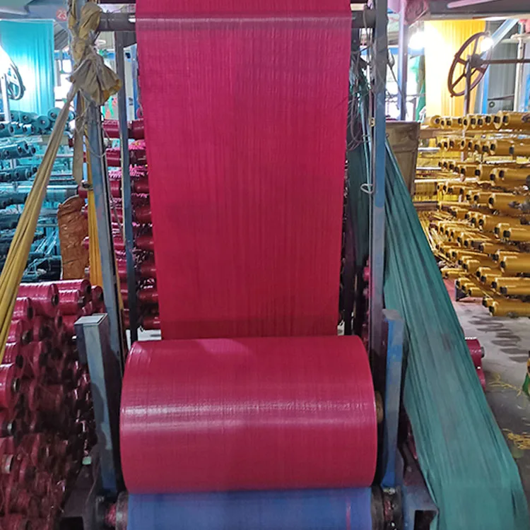 High Quality Pp raw material PP woven fabric roll for making plastic pp woven bags