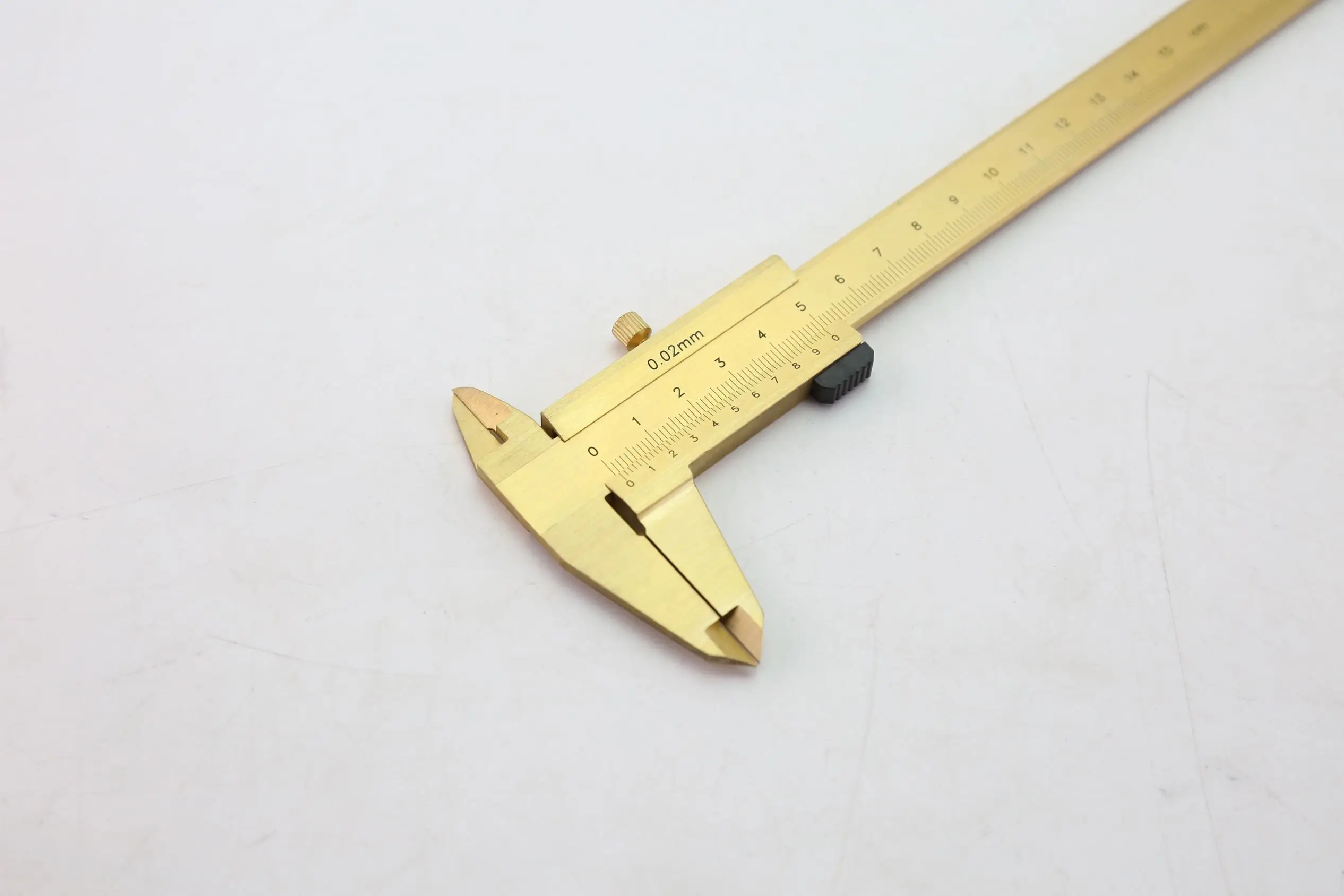 Brass Anti-static Non-sparking Anti Magnetic Vernier Caliper With Fine-tuning 0mm-150mm Measurement Tools