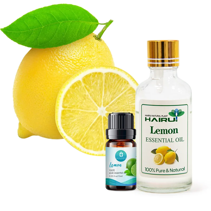 Cold Press Lemon Peel Essential Oil Top Quality Lemon Oil for Food Drink Candy