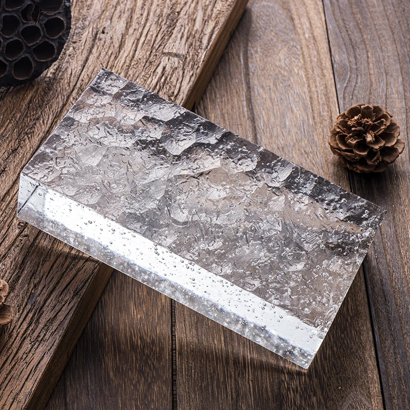 50*100*200mm Rectangular Glass Bricks Building Glass Clear Transparent Glass Block For Building Decoration