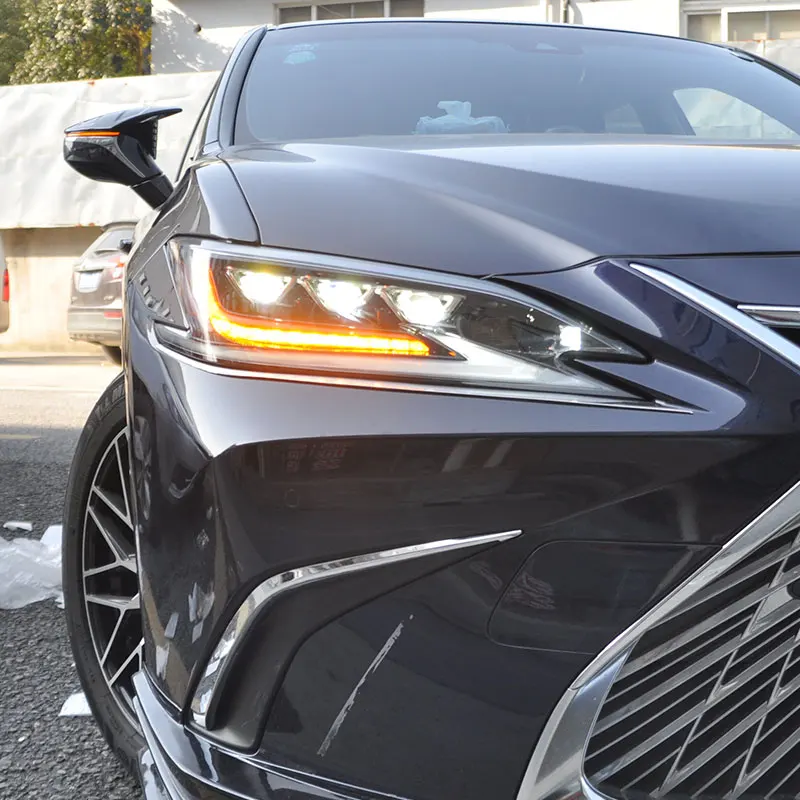 Подходит для Lexus ES300 260 200 светодиодная фара в сборе, Модифицированная матричная лента с тремя глазками