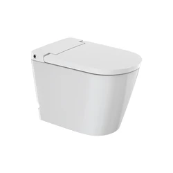 High end 110V bathroom sanitary ware tankless siphonic s-trap toilet intelligent toilet wc back to wall
