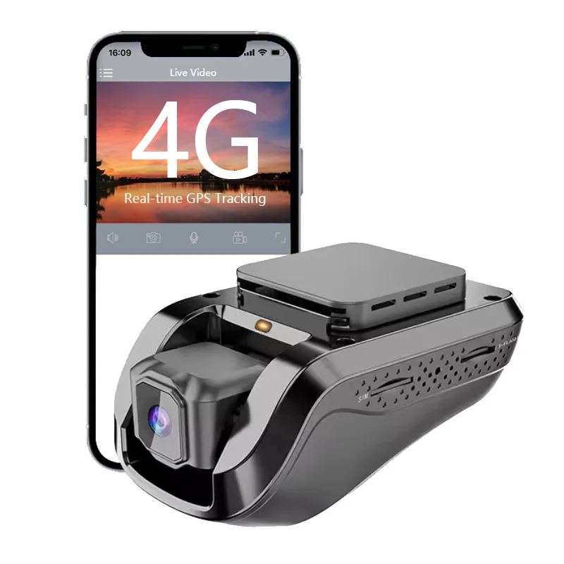 Автомобильный видеорегистратор Jimi JC120 Mini 4G HD 1080P с одной камерой GPS отслеживание в реальном времени удаленного мониторинга UBI DVR рекордер бесплатное веб-приложение