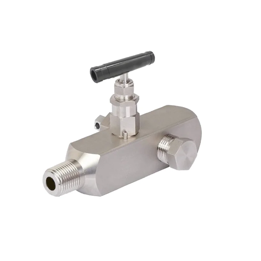 Манометр из нержавеющей стали SS 316 6000 psi с наружной и внутренней резьбой 1/2 дюйма NPT