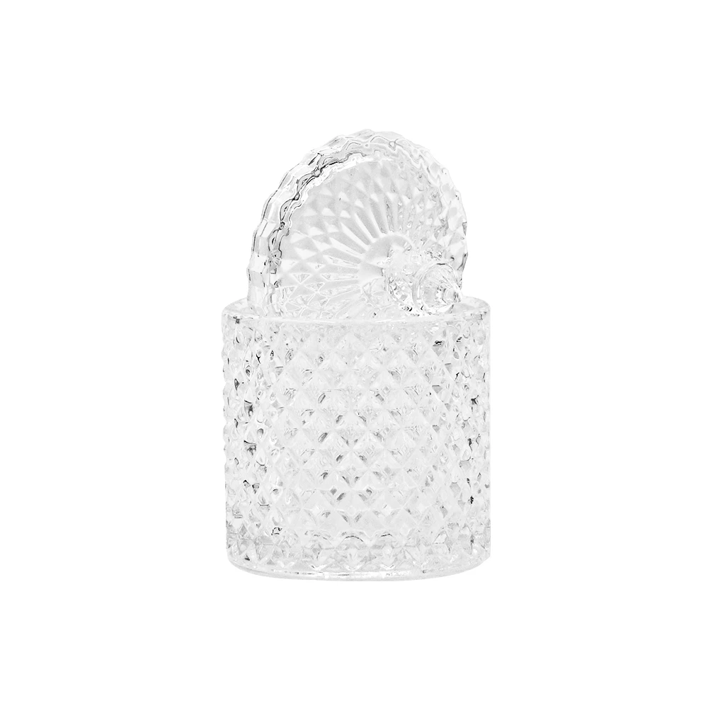 Wholesale 250ML 300ML Empty Candle Container Luxury Glass Cand Glass Container For Making Candles