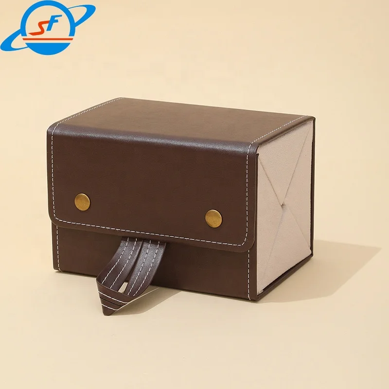 glasses packaging luxury leather case sunglasses sunglasses cases for big glasses two-card slot glasses cases
