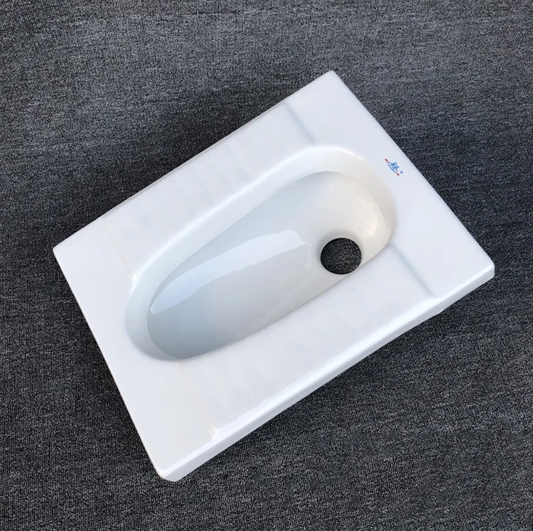 
2020 Hot Sale Squat Pans High Quality Glazed Ceramic Squatting Pan For Bathroom 