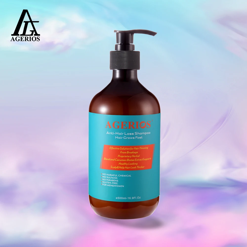 
Make Hair Grow faster 100% herbal natural Extractive organic Anti Hair loss shampoo 