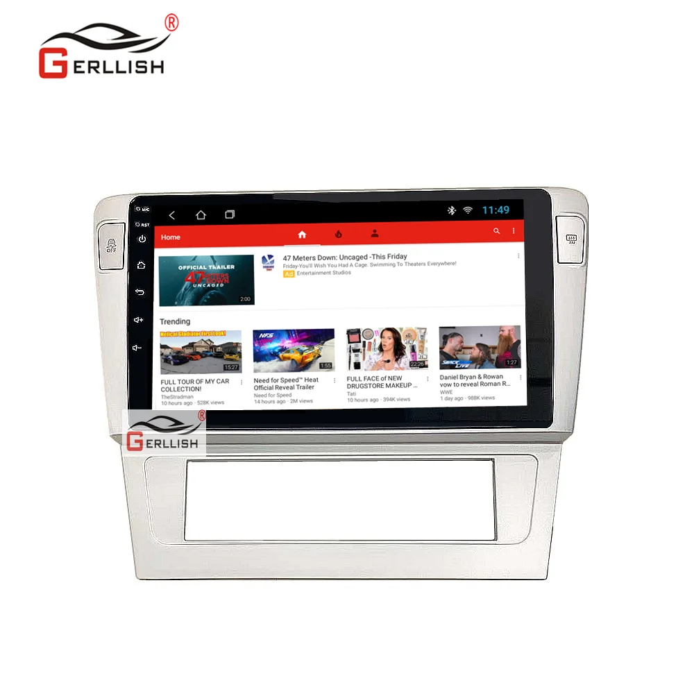 2.5D IPS screen android car radio dvd multimedia player for VW Passat B5 B7 2004-2010 gps navigation with WIFI stereo