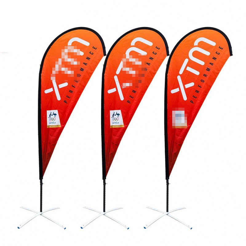 Outdoor Advertising Outdoor Custom Print Advertising Beach Flag /Feather Flag