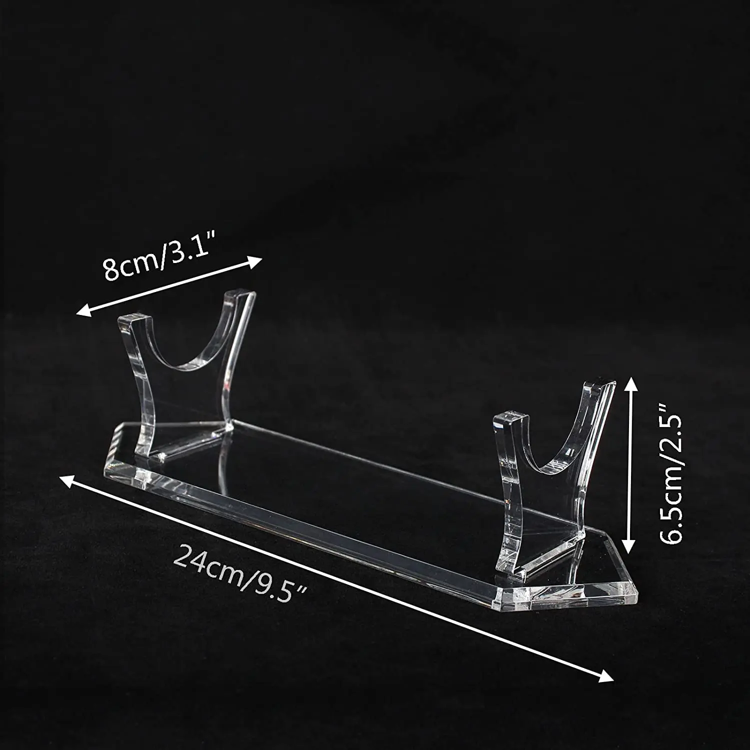 Customized Transparent Acrylic Product Display Stand Acrylic Support Stand Vertical Display Stand