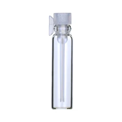 LANJING 1ml 2ml 3ml  Perfume Bottles with Plastic Stick,Pack of 100  Perfume Sample Test Vial