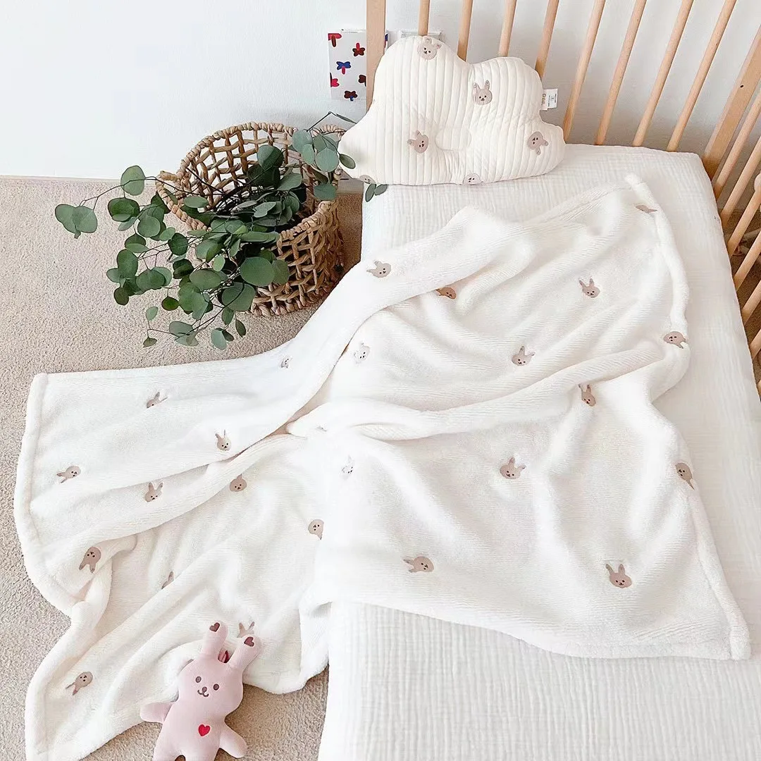 New Korean baby blanket blanket blanket for babies and children in autumn and winter