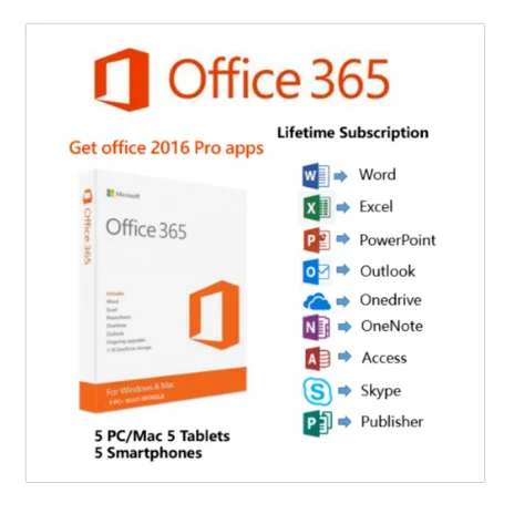 Горячая Распродажа, аккаунт, используемый во всем мире, компьютерное оборудование microsoft office, полная Мгновенная доставка для 5 пользователей office 365 pro plus