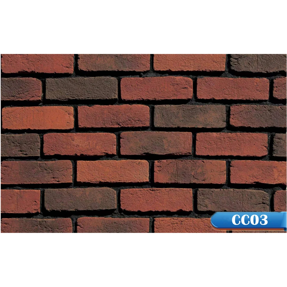 Elcorona GB-PL01 faux stone brick wall construction cement thin brick for wholesale