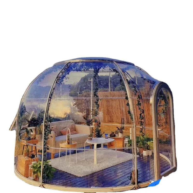 High Quality Outdoor Inflatable Bubble Lodge Camping Hotel Tent House Star Dome House Prefabricated Cabin House